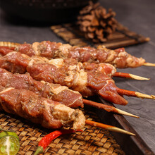 月盛斋红柳羊肉串350g 红柳大串70g/串 烧烤食材烤肉烤串