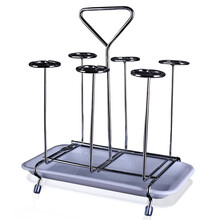 时尚创意杯架子沥水杯架玻璃杯架水杯收纳挂架水具托盘果盘 新款杯架