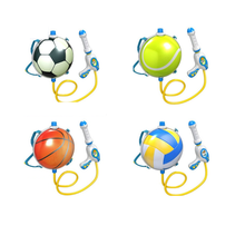 儿童玩具水枪 戏水玩具 抽拉式高压吸水枪玩具成人漂流水枪呲水枪沙滩玩具户外玩具 球背包4款随机发一个 标准配置