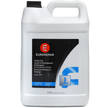 欧洲维修(EUROREPAR）发动机防冻液/冷却液/冷却水四季通用－25℃4L装(绿色) -25度
