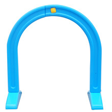 幼儿园跨栏儿童钻洞拱形门 塑料钻山洞室外钻圈体育活动健身器材玩具 钻洞拱形蓝色