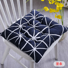 学车练车坐垫增高垫子加厚汽车驾驶座科二女考驾照专用椅垫厚 竖条 (图案款) 40X40cm (绑带&加厚)