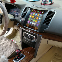 适用于08 /09 /10 /11 /12款日产尼桑老天籁中控大屏导航仪一体机改装苹果carplay 至尊版：4G运行+64G+CarPlay  包安装 官方标配