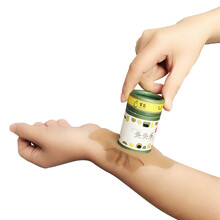 百笑灸 艾灸盒便携式随身灸艾灸仪器家用可调温防烫悬艾灸贴五年陈艾柱温灸罐灸灸乐艾灸器 6灸筒+128艾柱+128胶布