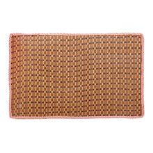 憨憨宠 宠物凉席 长方形编织凉席（43*32cm）