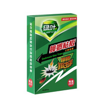 绿叶蟑螂粘板 蟑螂药 蟑螂粘板 物理杀灭蟑螂贴杀蟑螂连窝端 20片/盒 1盒蟑螂粘板 60片三盒装