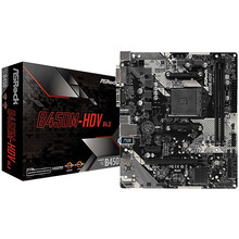 华擎（ASRock）B450M-HDV R4.0主板（AMD B450/AM4 Socket）