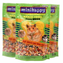 小仓鼠粮仓鼠饲料金丝熊粮腮鼠搬仓主粮食零食饲料小苍鼠过冬花枝布丁珍珠瓜食物仓鼠粮食 MH086综合鼠粮(500g)