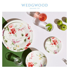WEDGWOOD玮致活花舞茶碟咖啡碟点心碟骨瓷小菜碟子礼盒40015356