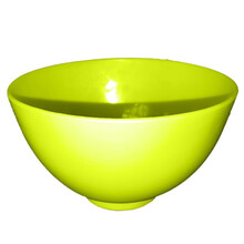 面膜碗套装 调膜碗 调膜棒 面膜扣 纱布面膜 面膜刷 喷瓶 海藻面膜托盘 纱布块 不锈钢针 美容工具 13cm石膏面膜调膜碗软碗黄色