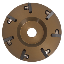 创普 奶牛修蹄刀盘  角磨机修蹄刀 修蹄盘  兽用修蹄器械  铝合金牛用刀盘 7刀盘（1代）