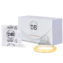 DB 玻尿酸避孕套 男用 002套  情趣性用品 成人计生 超薄002安全套 002超薄持久 10只装*1盒