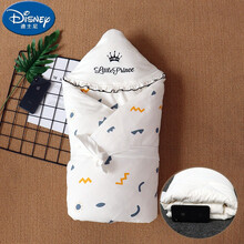 迪士尼大牌品质初新生婴儿抖音产房抱被包巾牛年宝宝包被子TGTG春秋冬季加厚纯棉被子夏季初生儿用品包被 太阳 冬款加厚(可脱胆棉花厚被芯)花边 xcm