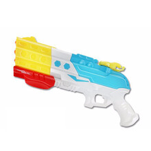 水枪玩具 儿童喷射抽拉式气压水枪大号小号 男孩女孩背包式户外戏水亲子运动玩具枪 44cm水枪颜色随机