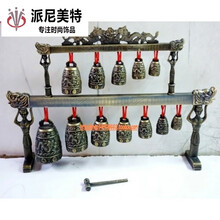 古玩青铜器仿古摆件厂家 双层曾侯艺青铜器编钟 龙乐器