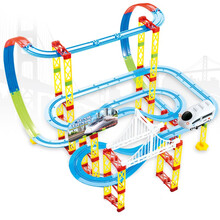 俞氏兴 轨道火车玩具 动车组拼装轨道火车 拆装拼接轨道益智玩具火车 A333-233