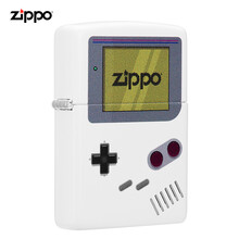 之宝(Zippo)打火机 经典游戏机-白哑漆 彩印 214-C-000021煤油防风火机
