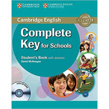 Complete Key for Schools   - Student's book with完成学校钥匙-学生用书 英文原版