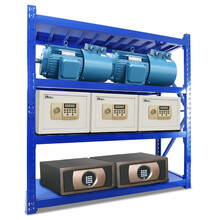 皇球 重型仓储货架层架金属八爪仓库托盘货架五金店展示架车库置物收纳架700kg/层蓝色200*60*200cm四层主架