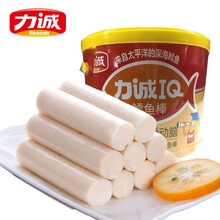 力诚鳕鱼肠1000g 儿童营养食品即食鱼肠海产品 休闲零食鳕鱼肉香肠 虾味 20g*50支