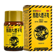 整叭丸陈夏六君子丸60g补脾健胃化痰成人儿童脾胃虚弱中药调理肚子胀气不消化气虚痰多六君子可选汤颗粒M 陈夏六君丸陈夏六君子九：1盒装