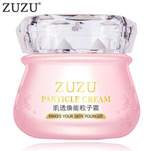 ZUZU 水润无暇气垫BB霜15g*2 懒人面霜素颜霜 粒子霜 水乳保湿遮瑕裸妆气垫CC霜 zuzu肌透焕能粒子霜50g