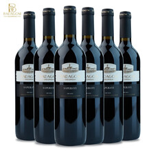 国际	格鲁吉亚红酒 巴达果尼 萨别拉维SAPERAVI 原瓶恒温进口经典干红葡萄酒 整箱聚会装 750mL*6