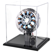 钢铁侠反应堆胸灯心脏核心方舟反应炉钢铁侠模型摆件周边 反应堆核心+黑色亚克力底座