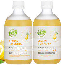 Bio-E 柠檬蜂蜜益生菌孝酵素原液 bioe孝酵素果冻 酵素梅 澳洲进口  500ml*2瓶