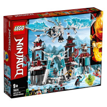 乐高LEGO 幻影忍者系列 益智拼插积木 男孩礼物 小颗粒 70678 放逐君王的城堡