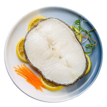 无冰净重深海银鳕鱼大块鳕鱼段新鲜现切海鲜水产批发宝宝 精选鳕鱼大块【宽约10-14厘米】 1斤【净重无冰