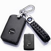 2022款沃尔沃XC60钥匙包套 XC40 XC90 S90 S80 v60 v90 s60l钥匙扣 A款黑色