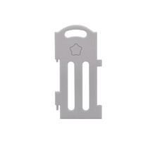 韩国Lunastory儿童游戏围栏宝宝学步安全栅栏婴儿室内防护栏侧板家用玩具 34cm灰板*1