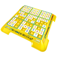 神偷奶爸小黄人抓娃娃机儿童玩具迷你夹公仔机小型家用投币游戏机儿童1-3岁 数独游戏MN-5405