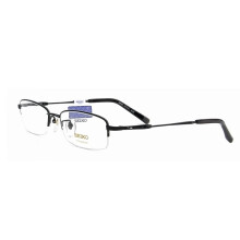 精工 （SEIKO）H1061眼镜框男近视镜钛架半框眼镜架H01061眼镜架 黑色C0112 单买镜架