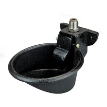 厂家直销 猪用饮水器 自动触碰式饮水碗 猪场养殖设备用品 大号铸铁猪水碗