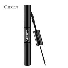 C.more/皙摩睫毛膏防水加密加长卷翘不易晕染持久自然细刷双头