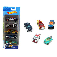 风火轮小跑车 男孩轨道玩具赛车 【5辆装】城市系列FYL24