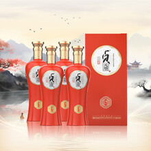 丛台贞元增6（红）38.8度450ml浓香型白酒整箱婚宴喜酒 38.8度 450mL 4瓶 【整箱】京仓发货