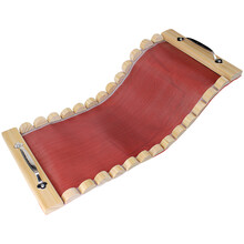 艾奇益长蛇龙骨督脉铺灸器具后背部艾灸盒脊椎木制火龙隔姜工具家用全身 男款背部（30*70cm）