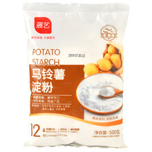 展艺马铃薯淀粉500g 土豆淀粉生粉勾芡粉水晶饺子肠粉家用材料