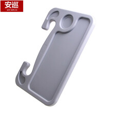 安巡 汽车小桌板方向盘车内饭桌餐桌餐盘多功能车载笔记本支架平板电脑桌 灰色一个 道奇酷威雷诺科雷嘉科雷傲风朗纬度梅甘娜