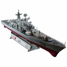 小号手战舰拼装军舰模型 1/350仿真海军杭州号 中国导弹驱逐舰船模 80707 模型+胶水+工具+上色笔+油漆4瓶+稀释剂