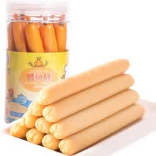 海岛大亨 鳕鱼肠儿童营养鱼肠火腿肠零食礼包 原味（10支装）-150g*2罐