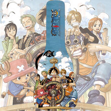 个性民谣吉他背包加厚海绵定制吉他包双肩包男女学生时尚彩绘涂鸦吉他袋38/39寸40/41寸包 多谱林 海贼航海王01