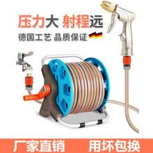 鹰牌 家用高压洗车金属水枪 水管车洗车神器 园艺浇花刷车收纳架套装 摩托车汽车用品 10米免安装套装