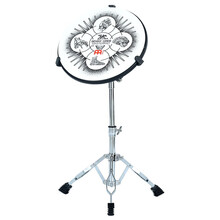 MEINL麦尔 12寸哑鼓垫套装初学者入门静音练习打击板架子鼓消音垫 Benny-Gred签名款+配鼓架+送鼓包+鼓棒