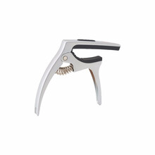 Galux架力士吉他变调夹 尤克里里变调夹变音夹硅胶金属弦夹子通用 银色