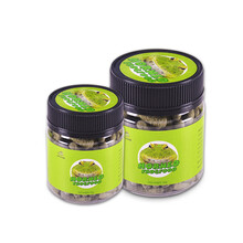 宠以沫（CHONG YIMO）角蛙颗粒粮食霸王黄金蝴蝶绿南瓜宠物食物饲料草莓薄荷南瓜蛙主粮 2瓶颗粒蛙粮