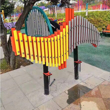 幼儿园大型户外玩具室内外儿童打击乐器户外广场敲打音乐墙面乐器不锈钢管琴精英鼓 教导官琴